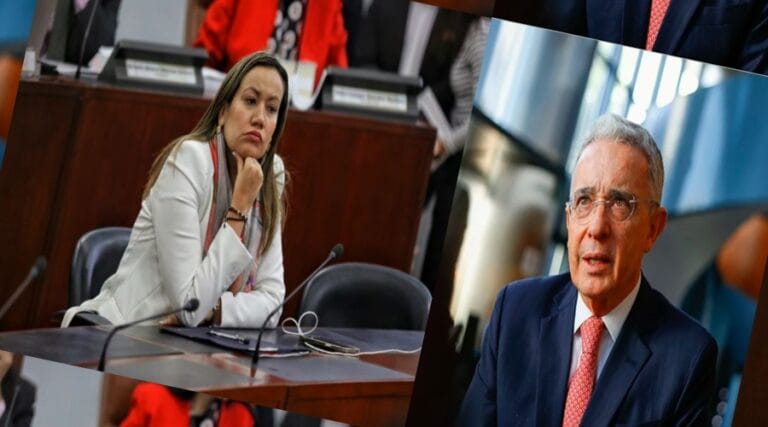 Alvaro Uribe con Carolina Corcho 2