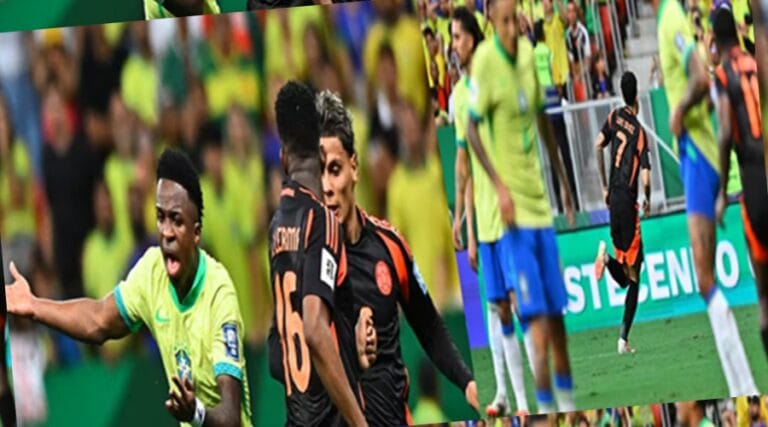 Brasil derrotó a Colombia eliminatorias