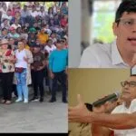 Cindy Vides Polo con Jaime Santamaría y Antonio Bohórquez