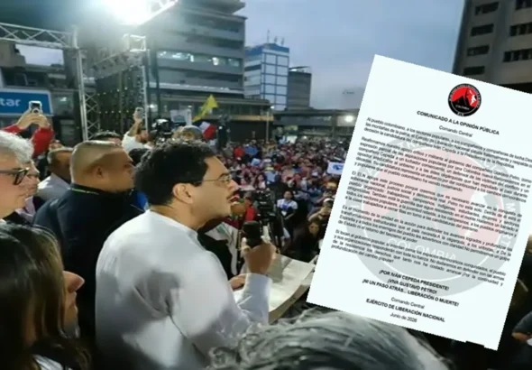 EJercito de Liberación Nacional respalda a Cepeda