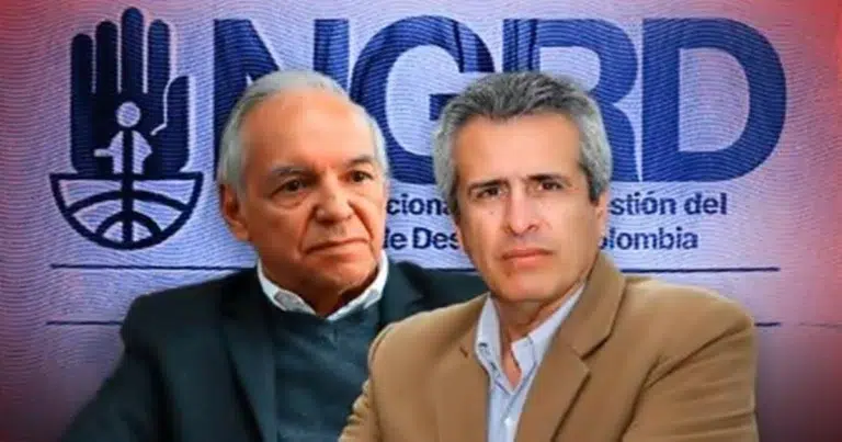 Ricardo Bonilla y Luis Fernando Velasco, exministros de hacienda y del interior.
