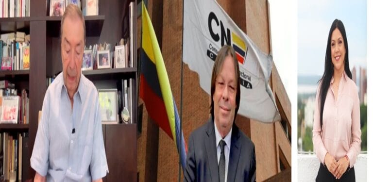 Fuad Char con Lorduy y Gisell