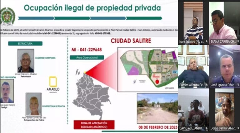 Imputados por posesion ilegal de predios