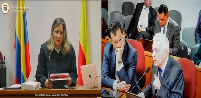 Juez 44 y Uribe condenado