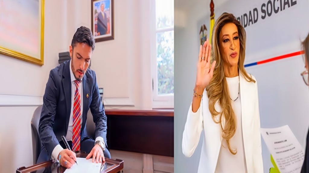 La Ministra de la Igualdad con la ViceMinistra de la Mujer