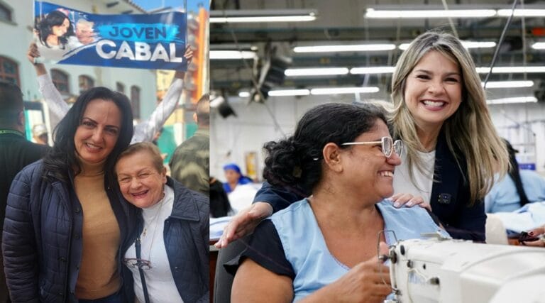 Mafe Cabal y Vicky Davila