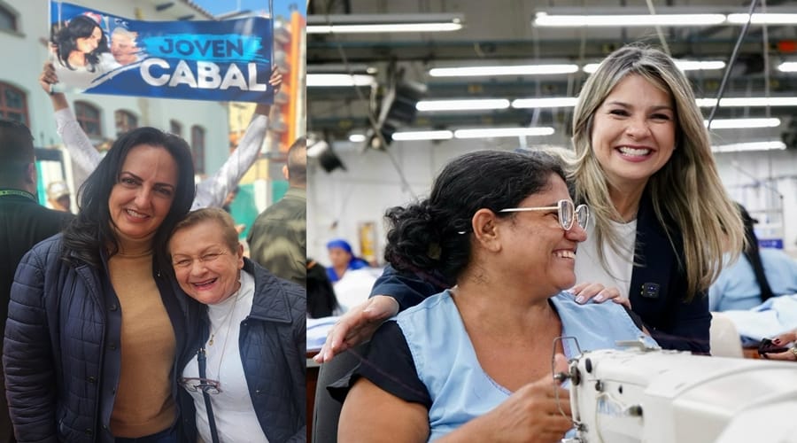 Mafe Cabal y Vicky Davila