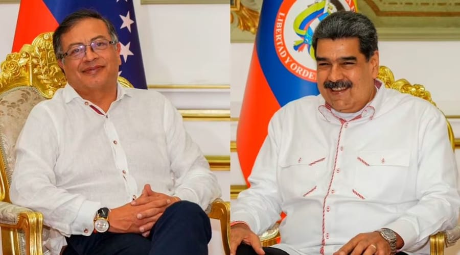 Petro con Maduro aliados 2