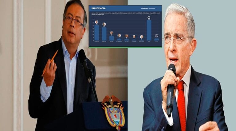 Petro con Uribe y Guarumo