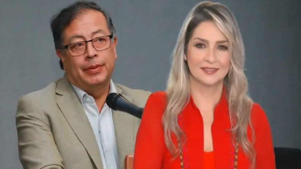 Gustavo Petro, diciéndole a Vicky Dávila que con la Corte Constitucional ampliará su mandato por dos años más.