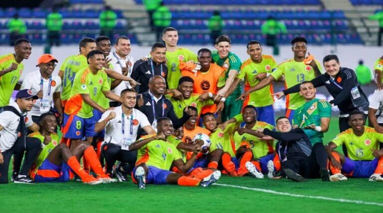 Selección Colombia Sub 20 derrotó a Chile 2